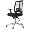 Black Mesh staff Chair