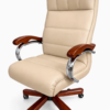 [CC 1800] Black Leather Executive Chair