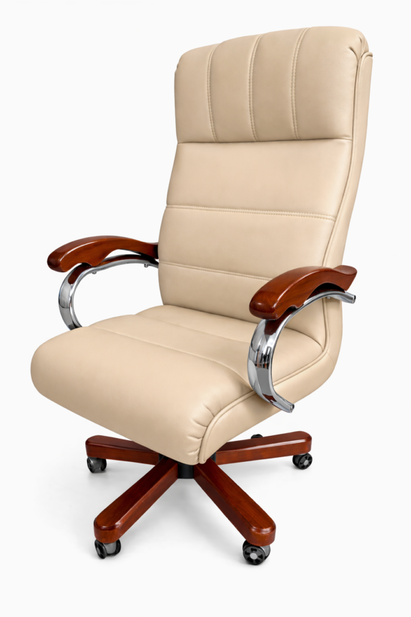 [CC 1800] Black Leather Executive Chair