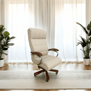 White Luxury Office Chair