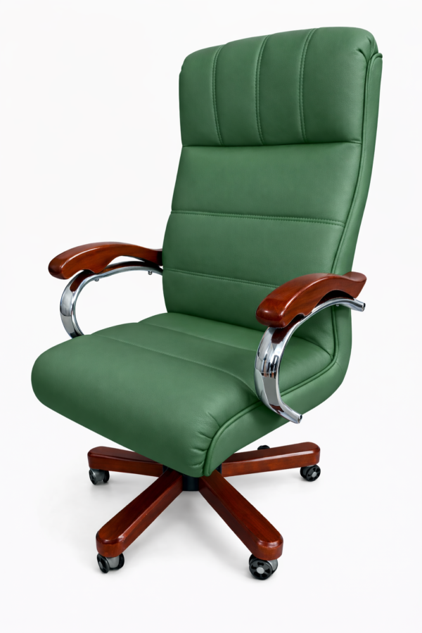 [CC 1800] Black Leather Executive Chair