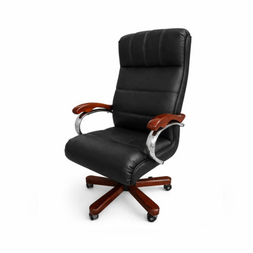 Black Leather Executive Chair