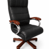 [CC 1800] Black Leather Executive Chair