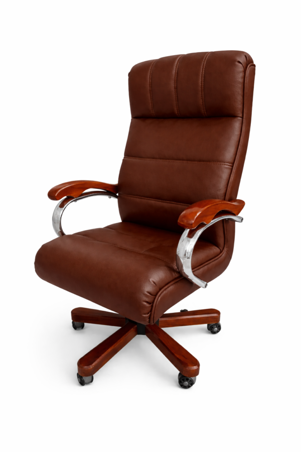 [CC 1800] Black Leather Executive Chair