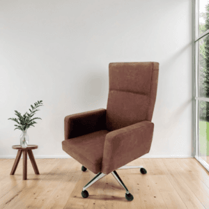 Imported brown manager chair