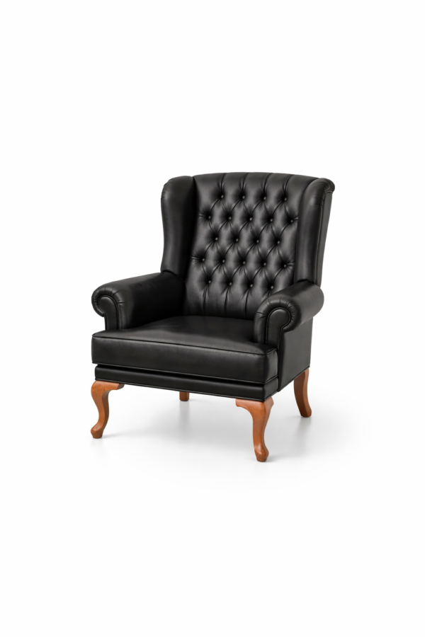 [CPC-300] Cream Leather Chair