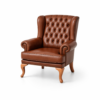 [CPC-300] Cream Leather Chair