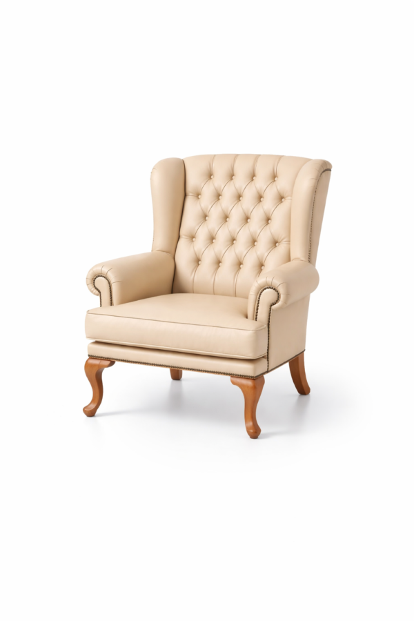 Cream Leather Chair Cream Leather Chair