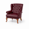 [CPC-300] Cream Leather Chair