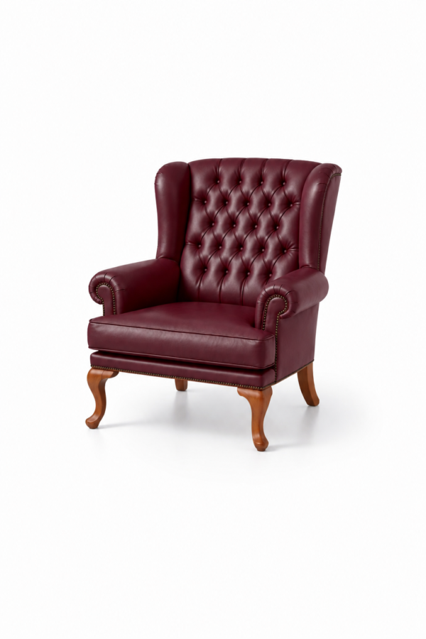 [CPC-300] Cream Leather Chair
