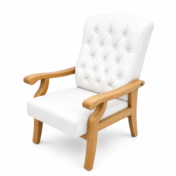 [CPC-500] Brown Leather Chair