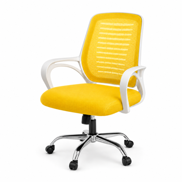 [ Fox ] Black And White Office Chair