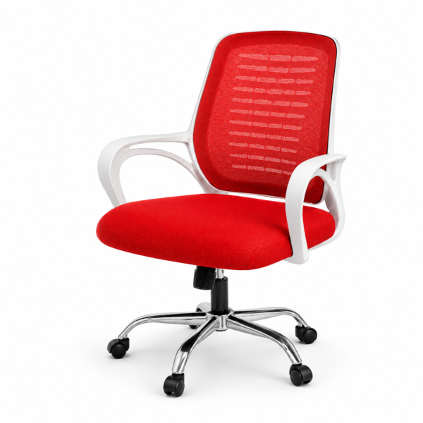 [ Fox ] Black And White Office Chair