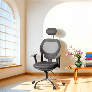 Black Mesh Manager Chair