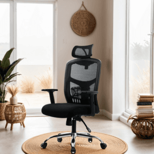 Black Mesh Manager Chair