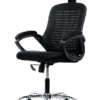 Black Mesh Manager Chair GL 133 Black Mesh Manager Chair