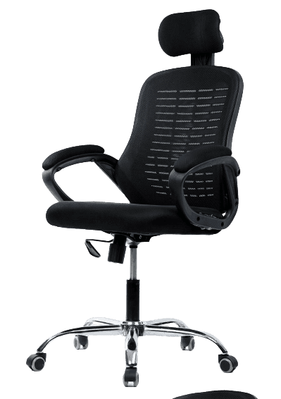 Black Mesh Manager Chair GL 133 Black Mesh Manager Chair