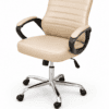 [GL 133-3 m] Brown Leather Office Chair
