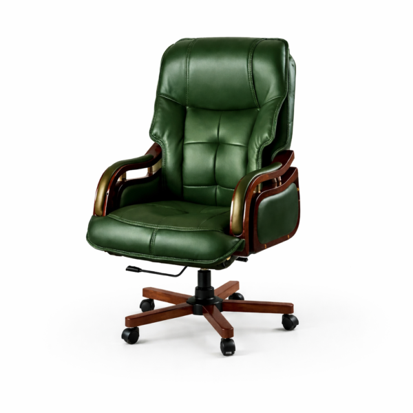 [GL 202] Brown Leather Executive Chair