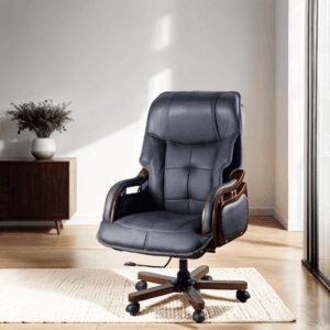 Luxury Black Leather Chair