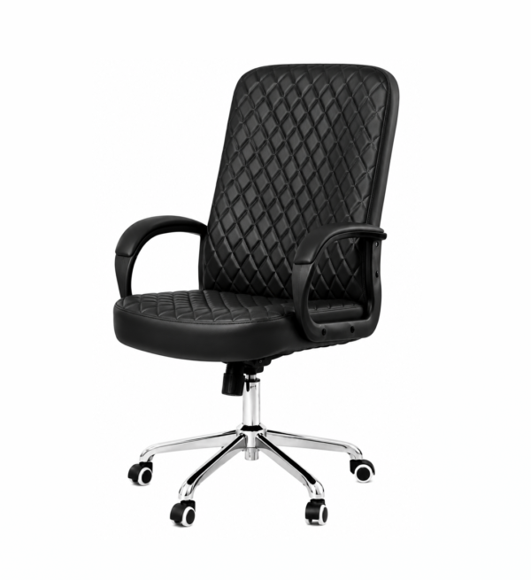 Black Leather Executive Office Chair