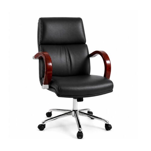 Wooden Armrest Office Chair Wooden Armrest Office Chair