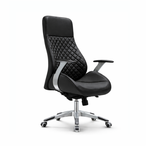 Luxury Black Leather Chair