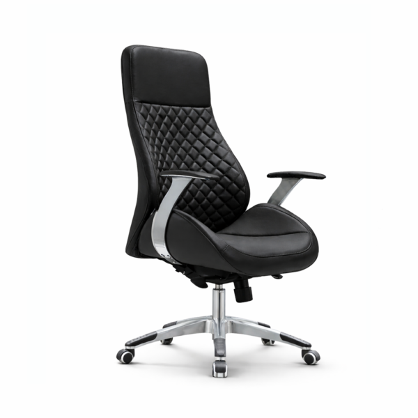 Luxury Black Leather Chair