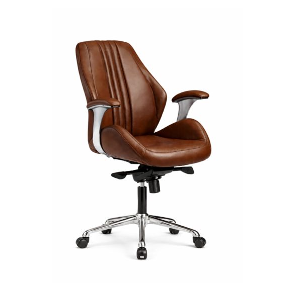 Brown Leather Executive Chair