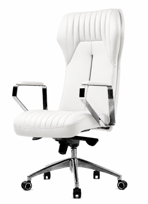 [GL 331] Modern white office chair