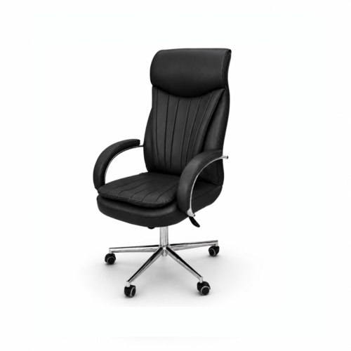 Executive Black Leather Chair