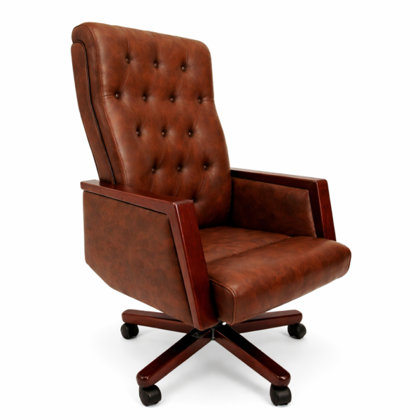 [MC-101C] Green Leather Executive Chair