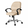 [Windy m] Black Leatherette Office Chair