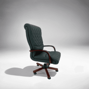 Black Leather Manager Chair