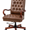 [GL 209] Nailhead Trim Office Chair