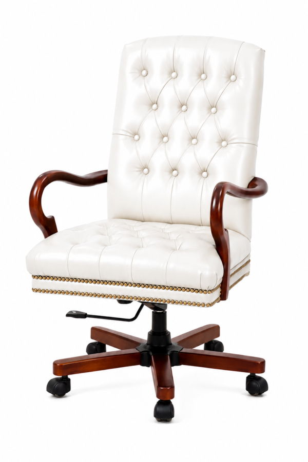 [GL 209] Nailhead Trim Office Chair