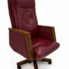 [MC 100] Brown Leather Executive Chair