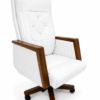 [MC 100] Brown Leather Executive Chair