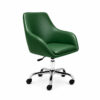 Modern Green Leather Desk Chair Modern Green Leather Desk Chair