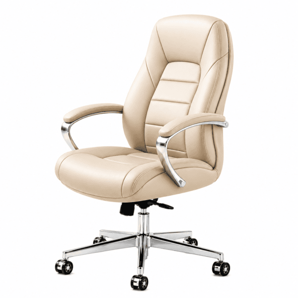 [GL 344 m] Black Leather Executive Office Manager Chair