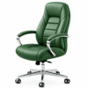 [GL 344 m] Black Leather Executive Office Manager Chair