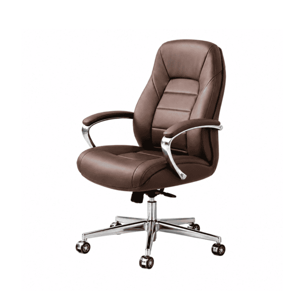 [GL 344 m] Black Leather Executive Office Manager Chair