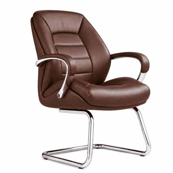 [ GL 344 ] Leather Waiting Chair