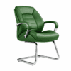 [ GL 344 ] Leather Waiting Chair
